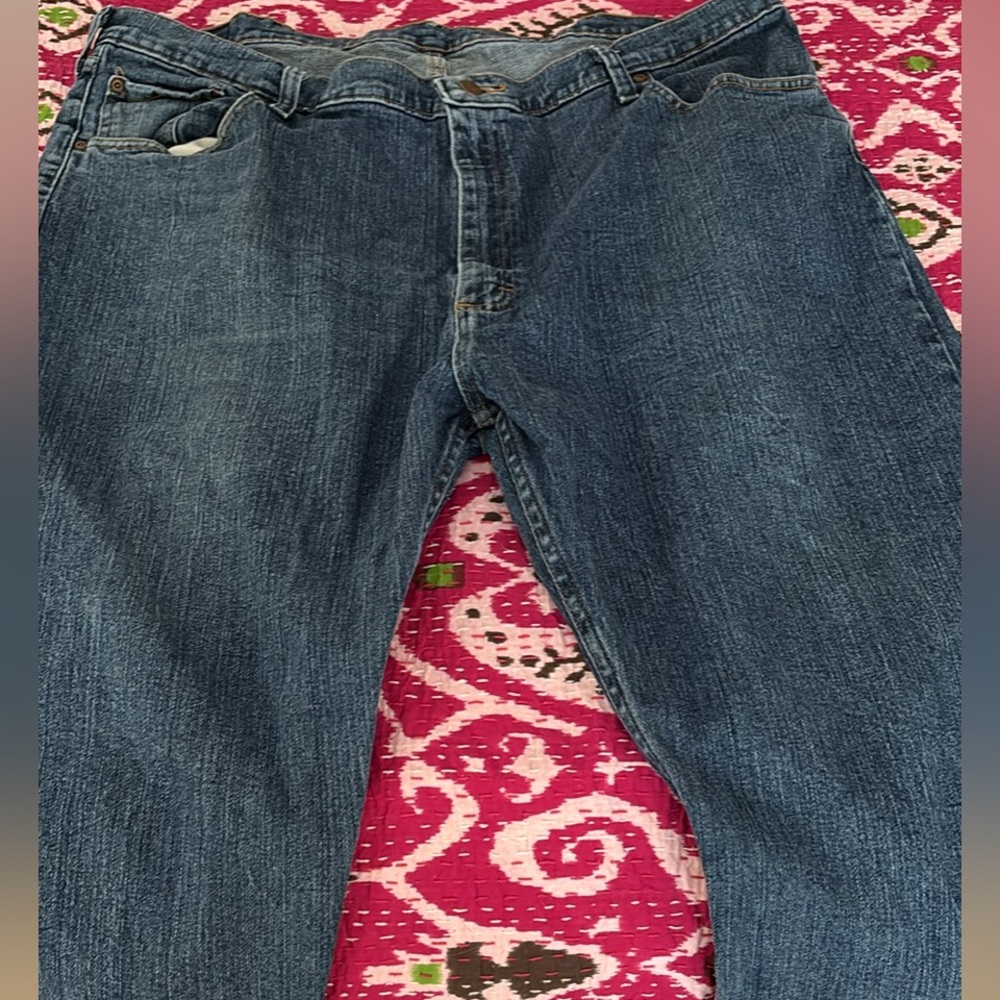 Men’s Wrangler Indigo Denim Jeans 42x30L